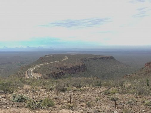 L'area desertica interna della Baja California - foto di Blue Lama